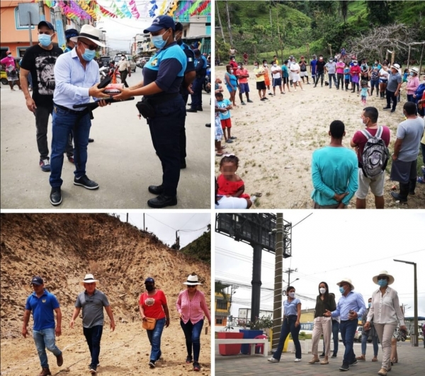 Alcalde Saldarriaga cumpli&oacute; amplia agenda durante feriados