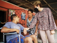 &ldquo;El apoyo familiar es fundamental&rdquo;, Elicenia V&eacute;lez, presidenta de la Unidad de Acci&oacute;n Social.