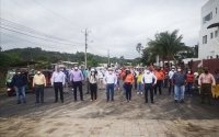 Municipalidad hizo entrega oficial de 5 kil&oacute;metros de asfaltado