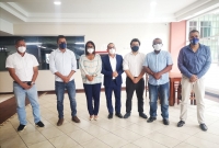 Alcalde de Atacames mantuvo reuni&oacute;n con sus similares y representantes del Gobierno