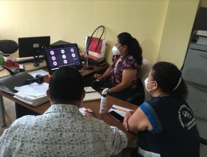 Capacitaci&oacute;n para obtener financiamiento para alcantarillado sanitario para Tonchig&uuml;e