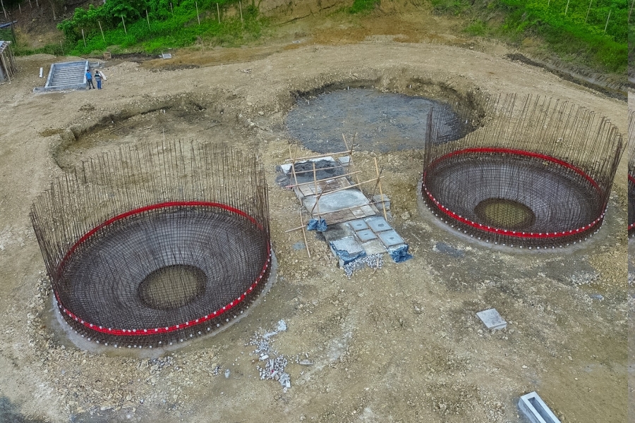 Avanza construcci&oacute;n de alcantarillado sanitario Tonchig&uuml;e.